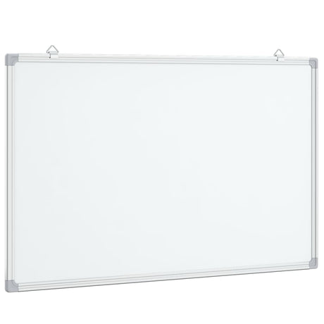Vidaxx Whiteboard magnetisch 80x50x1,7 cm Aluminium