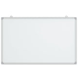 Vidaxx Whiteboard magnetisch 80x50x1,7 cm Aluminium