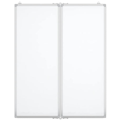 Vidaxx magnetisches faltbares Whiteboard 80x100x1,7 cm Aluminium