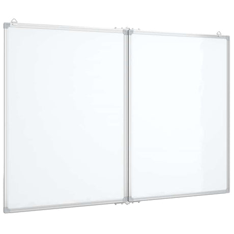 Vidaxx magnetisches faltbares Whiteboard 120x80x1,7 cm Aluminium