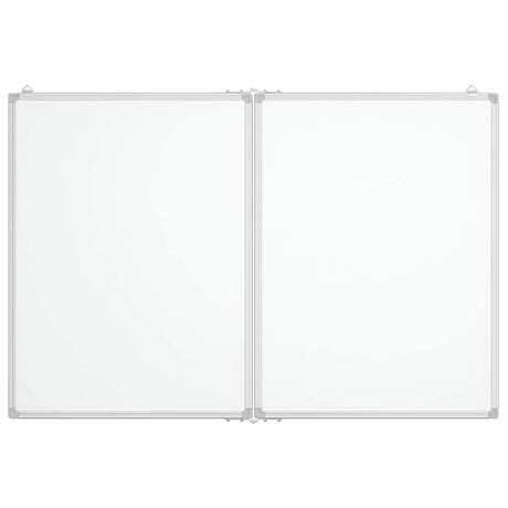 Vidaxx magnetisches faltbares Whiteboard 120x80x1,7 cm Aluminium