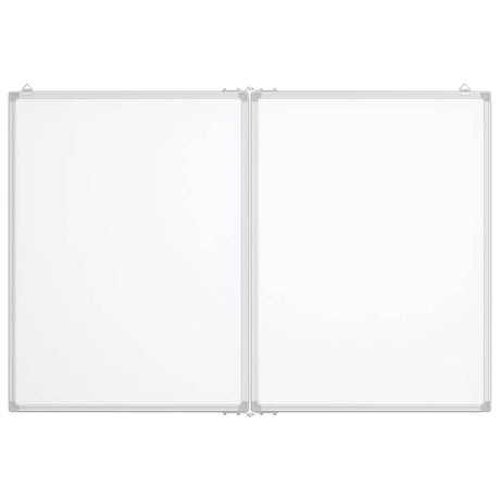 Vidaxx magnetisches faltbares Whiteboard 120x100x1,7 cm Aluminium