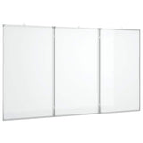 Vidaxx magnetisches faltbares Whiteboard 150x80x1,7 cm Aluminium