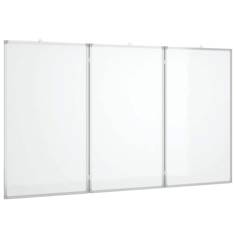Vidaxx magnetisches faltbares Whiteboard 150x80x1,7 cm Aluminium