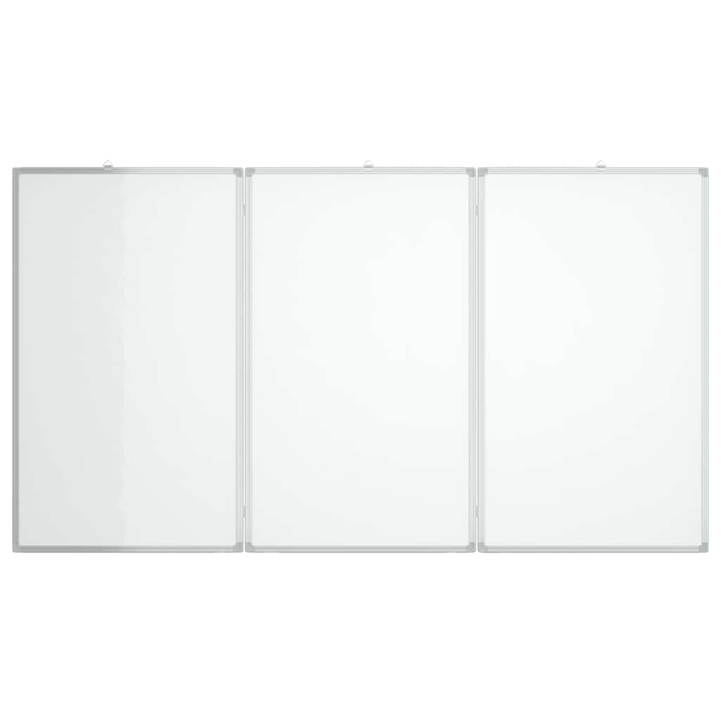 Vidaxx magnetisches faltbares Whiteboard 150x100x1,7 cm Aluminium