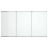 Vidaxx magnetisches faltbares Whiteboard 150x100x1,7 cm Aluminium