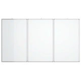 Vidaxx magnetisches faltbares Whiteboard 180x80x1,7 cm Aluminium