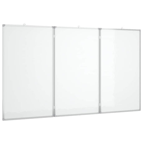 Vidaxx magnetisches faltbares Whiteboard 180x100x1,7 cm Aluminium
