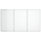 Vidaxx magnetisches faltbares Whiteboard 180x100x1,7 cm Aluminium
