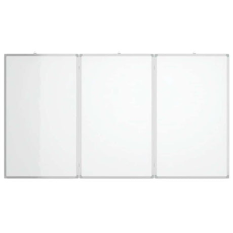 Vidaxx magnetisches faltbares Whiteboard 180x100x1,7 cm Aluminium