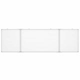 VidaXL Magnetisches faltbares Whiteboard 160x50x1,7 cm Aluminium