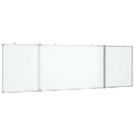 Vidaxx magnetisches faltbares Whiteboard 160x60x1,7 cm Aluminium