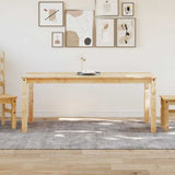 Vidaxl eettafel corona 180x90x75 cm massief grenenhout