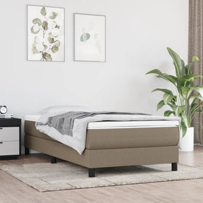 Vidaxl pocketveringmatras medium 120x190x20 cm stof taupe