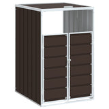 Vidaxx Containeraufbewahrung für 1 Container 72x81x115 cm brauner Stahl