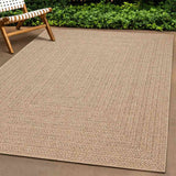 VidaXL-Teppich Zizur für drinnen und draußen, 80 x 200 cm, Jute-Optik