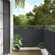 Vidaxx Balkonschirm 600x75 cm PVC Anthrazit