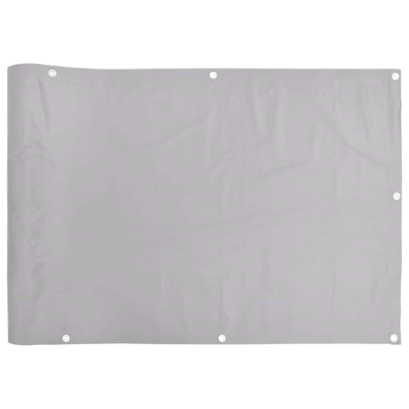 Vidaxx Balkonschirm 300x75 cm PVC grau