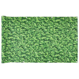VidaXL Balkonschirm Pflanzenmuster 400x75 cm PVC grün