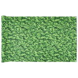 VidaXL Balkonschirm Pflanzenmuster 500x75 cm PVC grün