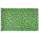 VidaXL Balkonschirm Pflanzenmuster 800x75 cm PVC grün