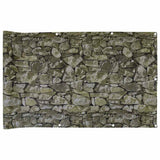 Vidaxx Balkonsichtschutz Steinmuster 400x75 cm PVC
