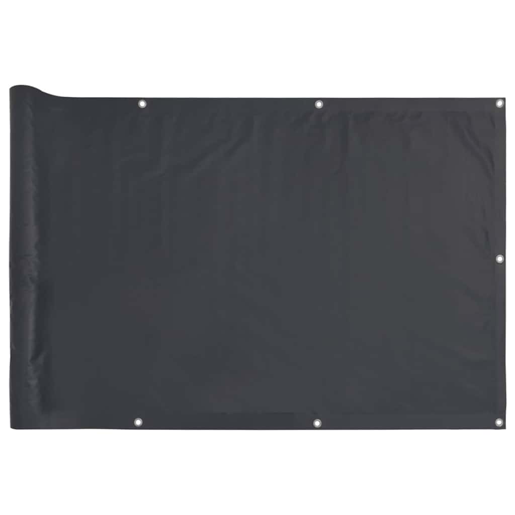 Vidaxx Balkonschirm 600x90 cm PVC Anthrazit