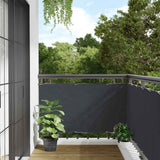 Vidaxx Balkonschirm 700x90 cm PVC Anthrazit