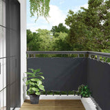 Vidaxx Balkonschirm 800x90 cm PVC Anthrazit