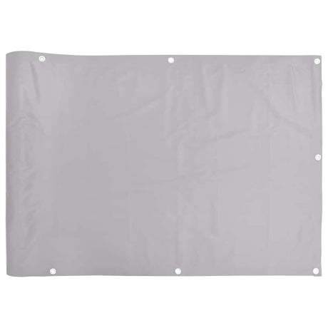 Vidaxx Balkonschirm 500x90 cm PVC grau