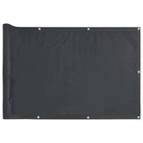 Vidaxx Balkonschirm 300x120 cm PVC Anthrazit