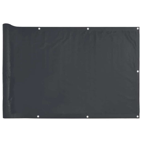 Vidaxx Balkonschirm 500x120 cm PVC Anthrazit