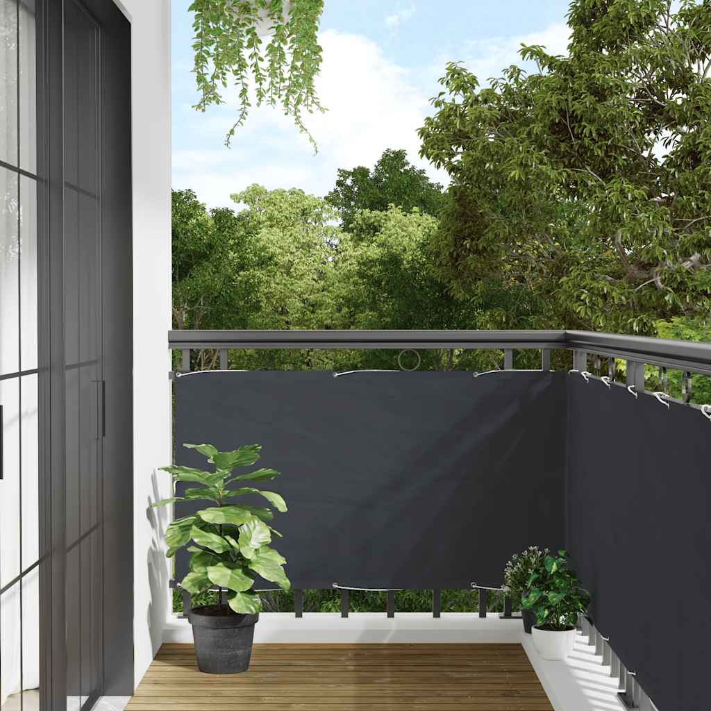 Vidaxx Balkonschirm 700x120 cm PVC Anthrazit