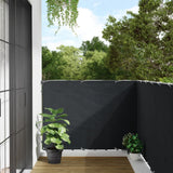 Vidaxx Balkonschirm 1000x120 cm PVC Anthrazit