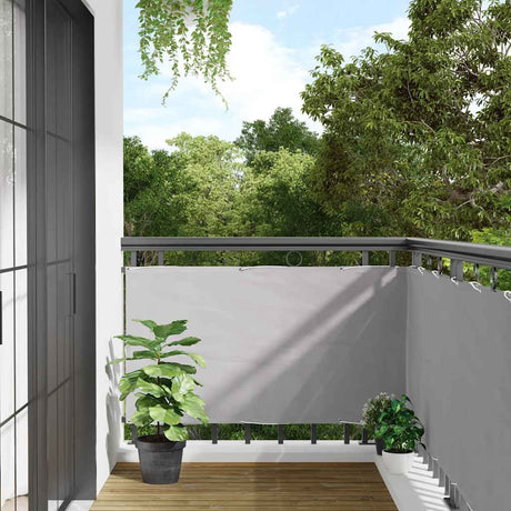 Vidaxx Balkonschirm 500x120 cm PVC grau