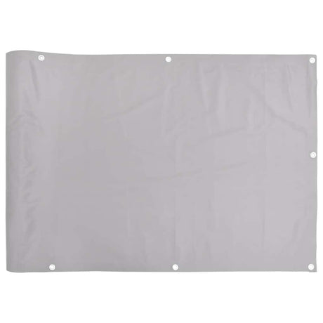 Vidaxx Balkonschirm 600x120 cm PVC grau