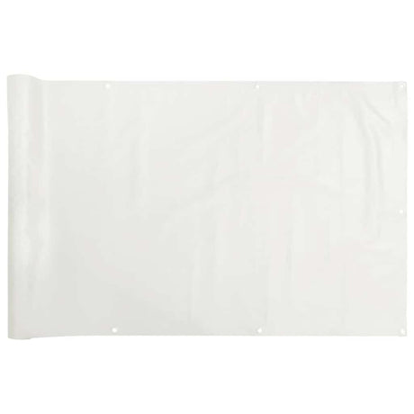 Vidaxx Balkonschirm 700x120 cm PVC weiß