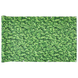 Vidaxx Balkonschirm Pflanzenmuster 600x120 cm PVC grün
