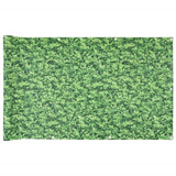VidaXL Balkonschirm Pflanzenmuster 800x120 cm PVC grün