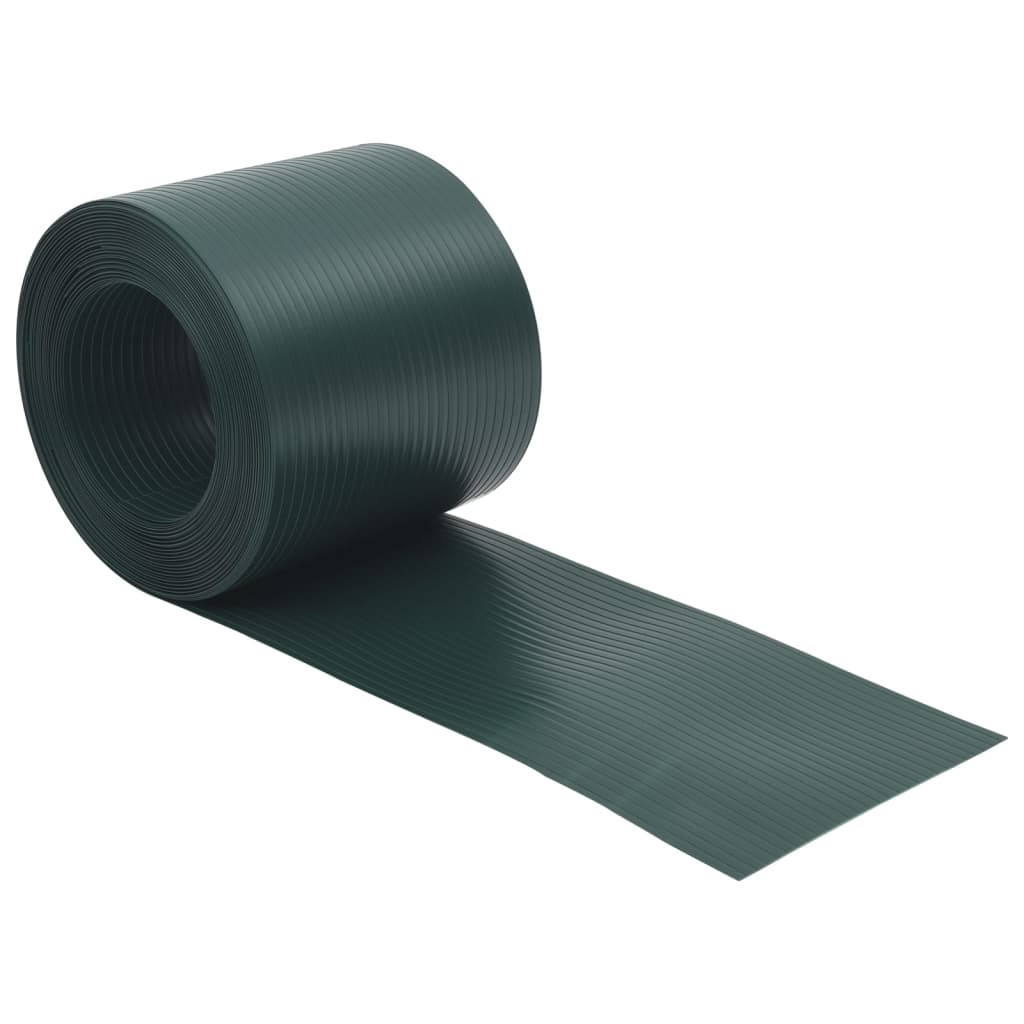 Vidaxxl Garten-Sichtschutz 10 Stück 252,5x19 m PVC grün