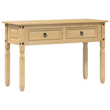 Vidaxl wandtafel corona 115x46x73 cm massief grenenhout