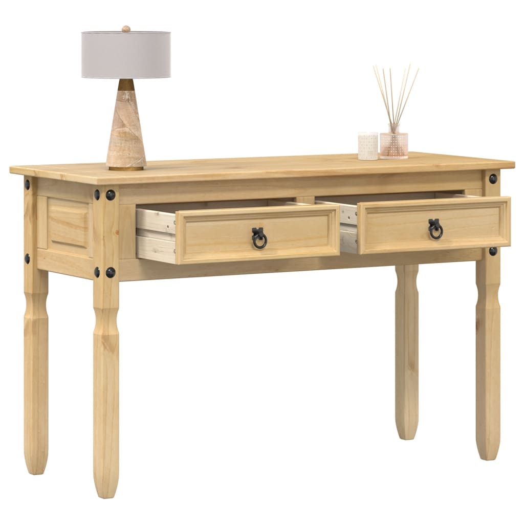Vidaxl wandtafel corona 115x46x73 cm massief grenenhout