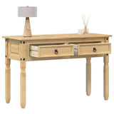Vidaxl wandtafel corona 115x46x73 cm massief grenenhout