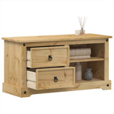 Vidaxl tv-meubel corona 100x40x52 cm massief grenenhout