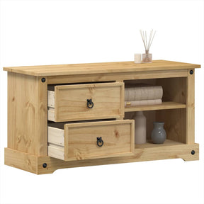 Vidaxl tv-meubel corona 100x40x52 cm massief grenenhout
