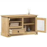 Vidaxl tv-meubel corona 100x45x58 cm massief grenenhout