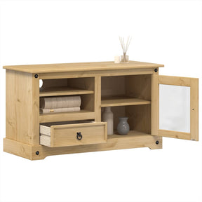 Vidaxl tv-meubel corona 100x45x58 cm massief grenenhout