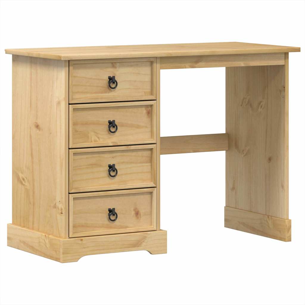 Vidaxl kaptafel corona 104x47x75 cm massief grenenhout