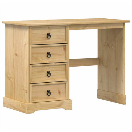 Vidaxl kaptafel corona 104x47x75 cm massief grenenhout