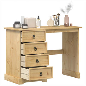 Vidaxl kaptafel corona 104x47x75 cm massief grenenhout